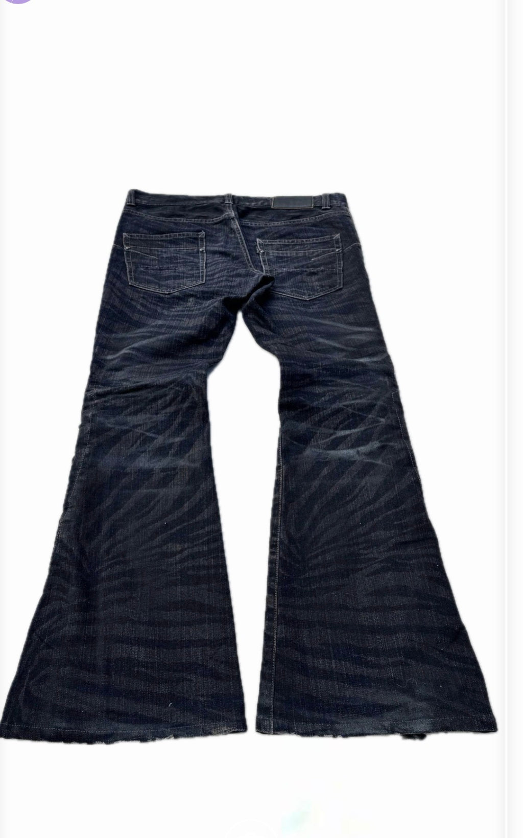 Y2K flared jeans