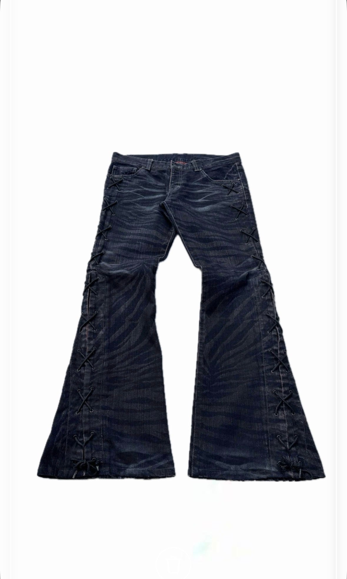 Y2K flared jeans