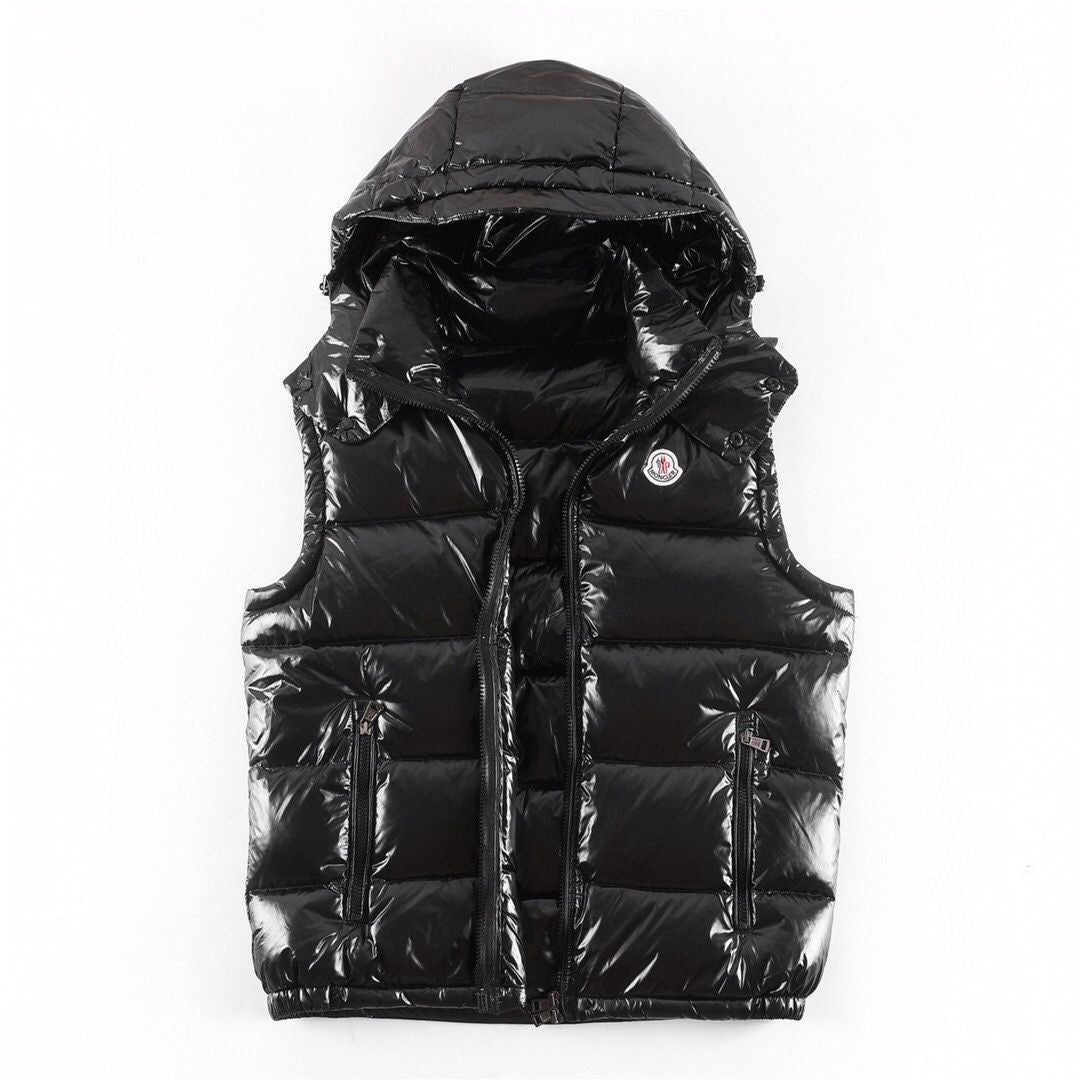 Moncler short-sleeve puffer jacket